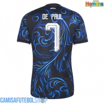Camisa de time de futebol Argentina Rodrigo De Paul #7 Replicas 2º Equipamento Mundo 2026 Manga Curta